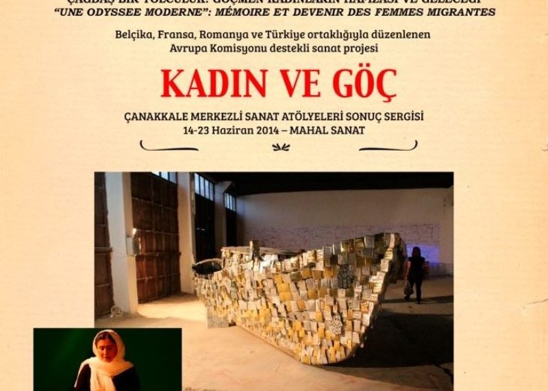 Gençlerle “Kadın ve Göç” Temalı Sanat Atölyeleri Sonuç Sergisi