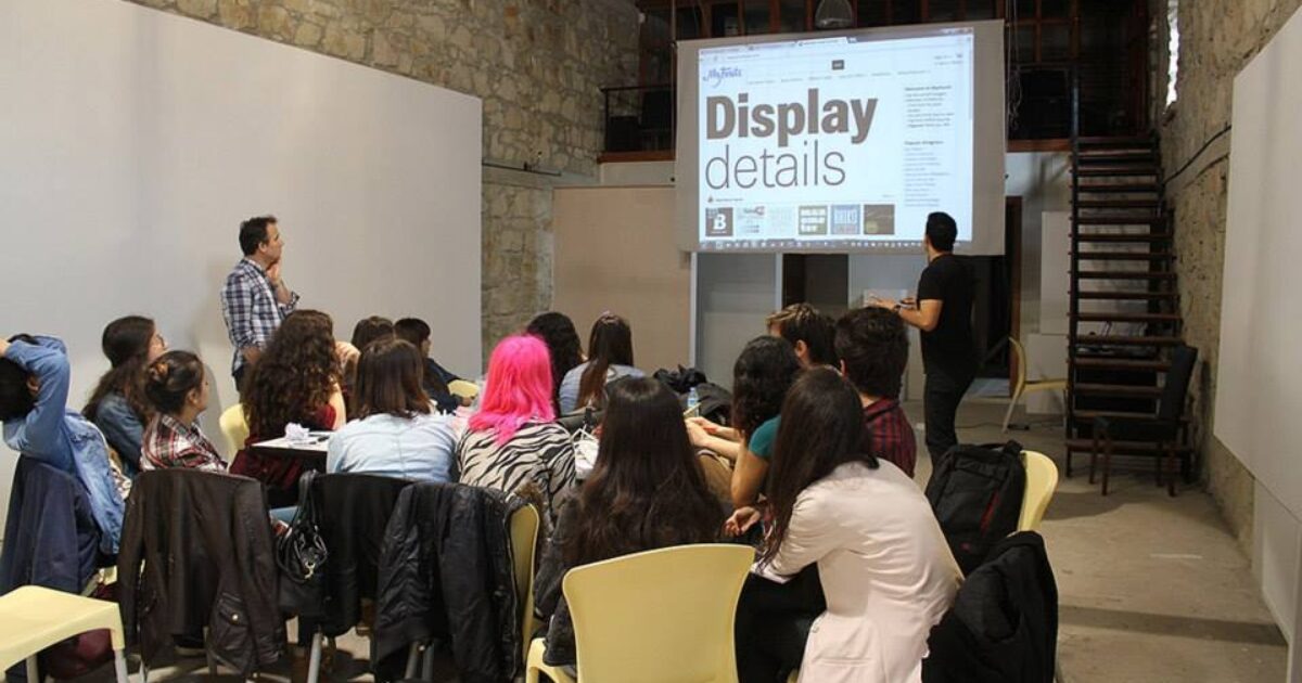 Stop Motion and Typography Workshop with Barış Atiker