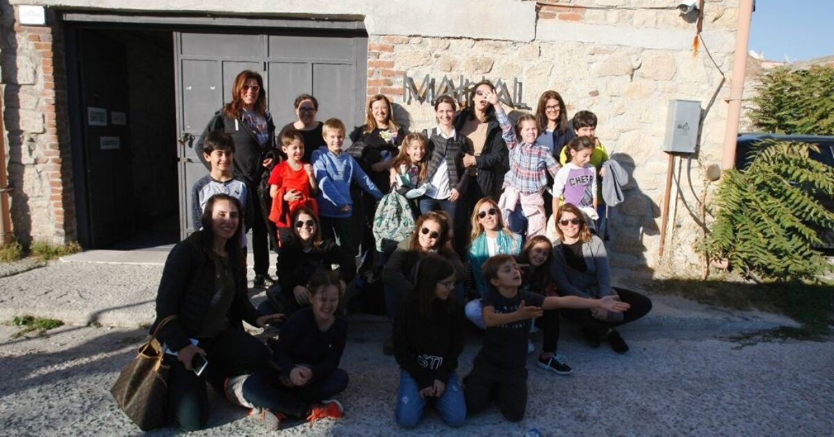 Children from Istanbul visited the Çanakkale Biennial