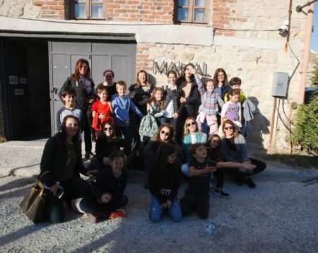 Children from Istanbul visited the Çanakkale Biennial