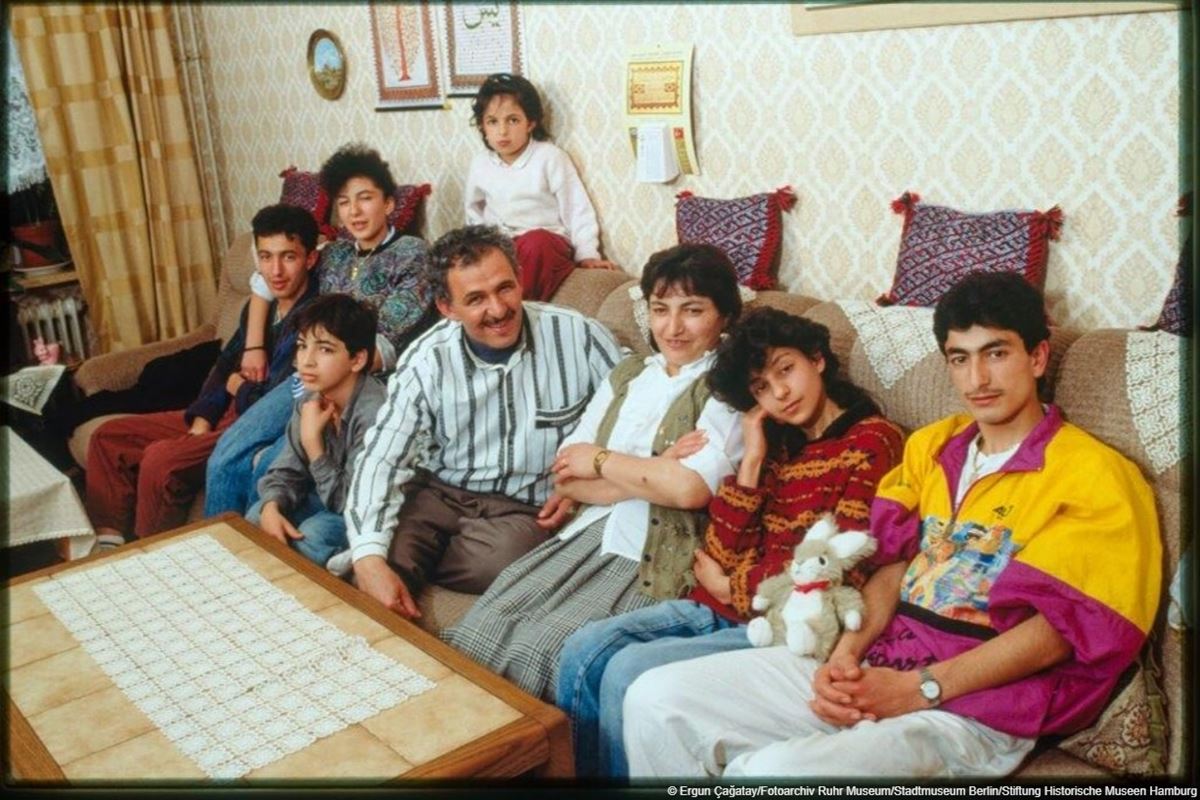 Biz Buralıyız. Türk-Alman Yaşamı 1990. Ergun Çağatay Fotoğrafları