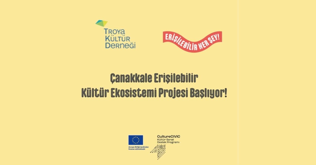 The Accessibility of Cultural Ecosystem in Çanakkale - ÇEKE