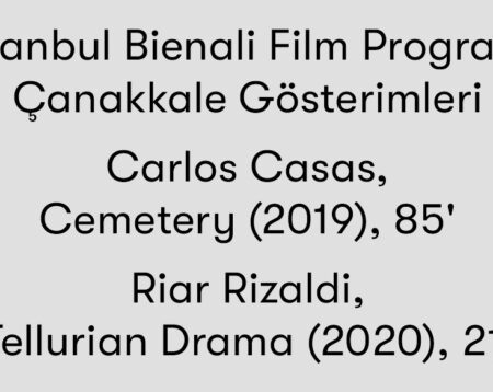 17. İstanbul Bienali Film Programı Çanakkale Gösterimleri I