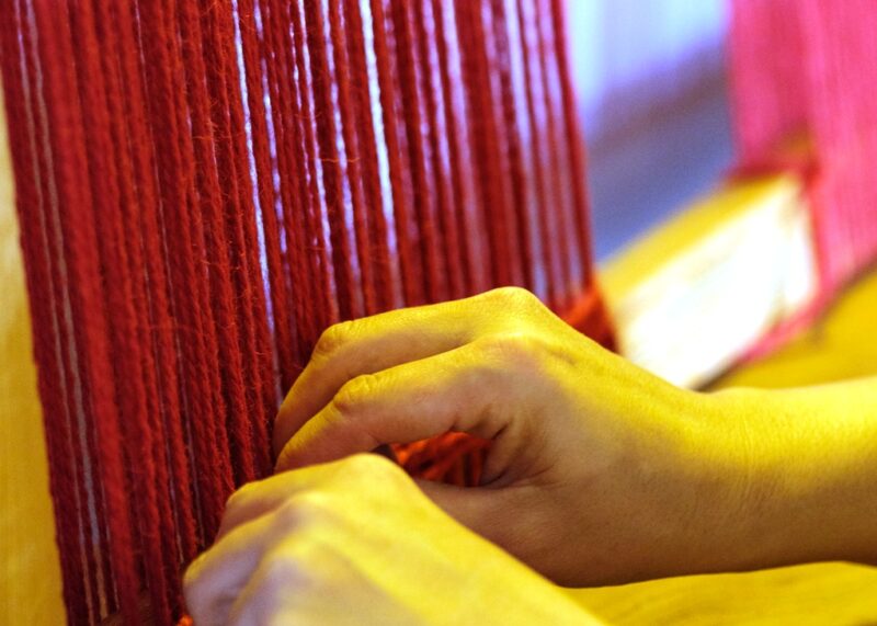 Weaving Workshop with Migrant Women