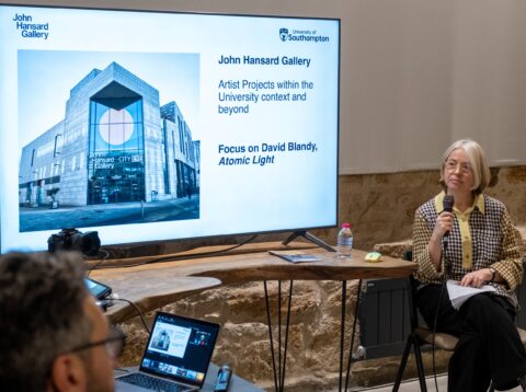 Talk on the framework of David Blandy's 
